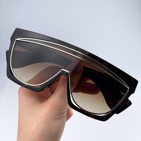 Loewe LW40012F FILIPA MASK  52F Sunglasses Shiny Havana Gradient Brown Women main image 9